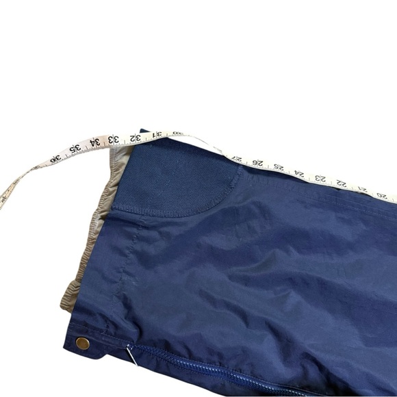 Vintage Men's North Face Windy Pass Navy Blue Snow Pants - Picture 6 of 10